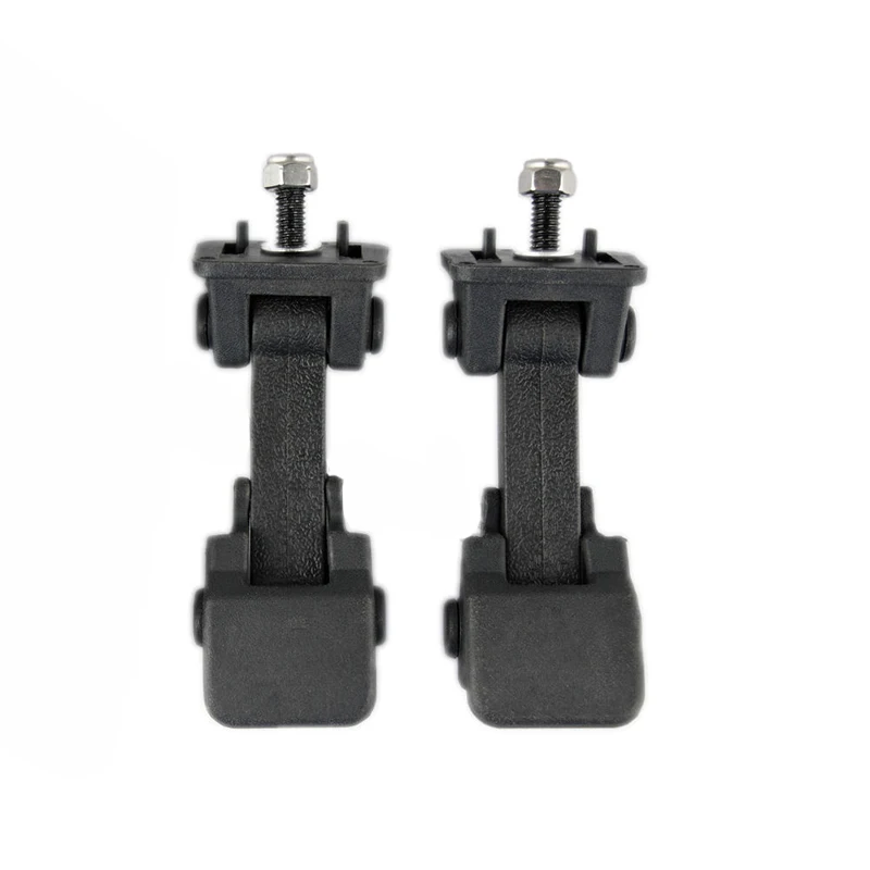 2* MATTE BLACK ABS HOOD LATCH LOCK CATCH Brackets KIT FOR 07-16 JEEP WRANGLER JK | Автомобили и мотоциклы