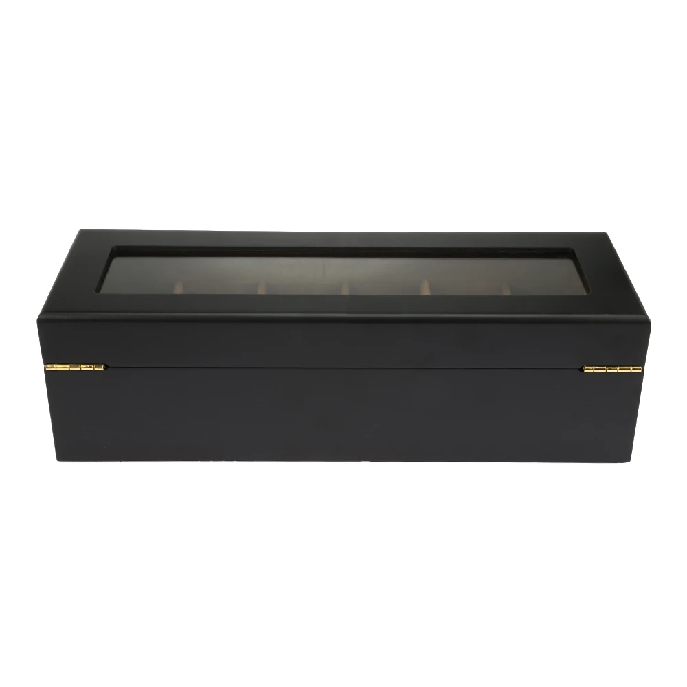 6 Plaid Wooden Watch Box Jewelry Display Storage | Наручные часы