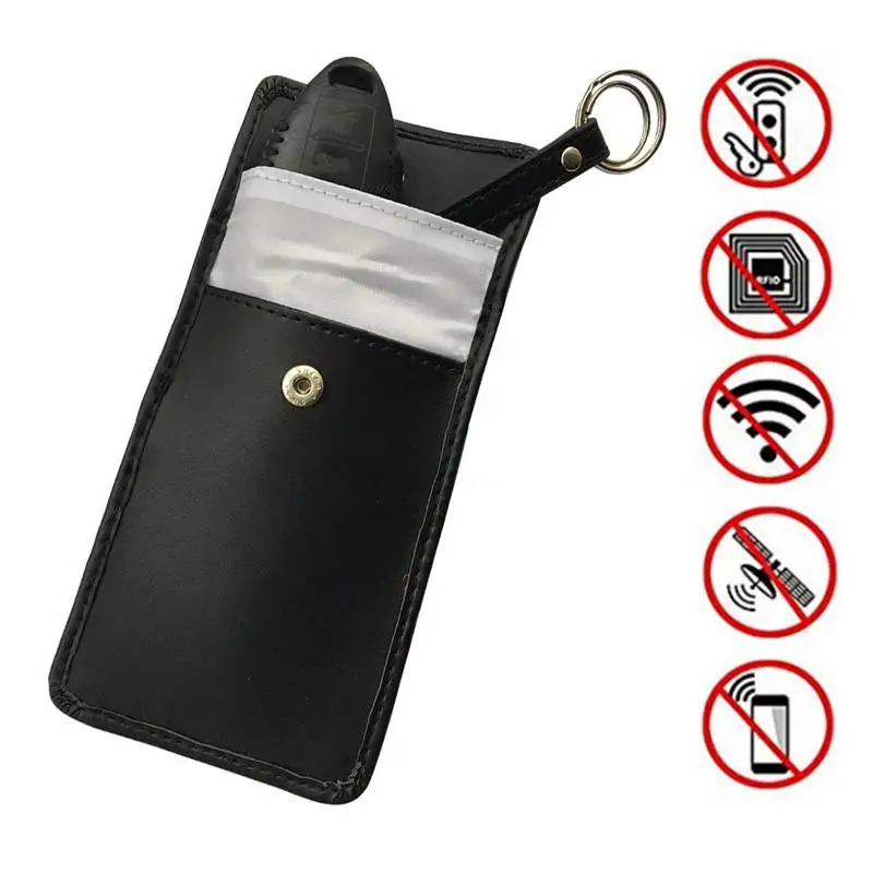 Автомобильный ключ сигнала блокатор мешочек RFID/wifi/GSM/LTE/NFC сотового телефона