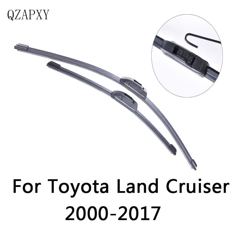 Фото QZAPXY Стеклоочистители Лезвия для Toyota Land Cruiser (Северная Америка) с 2002 2003 по 2018