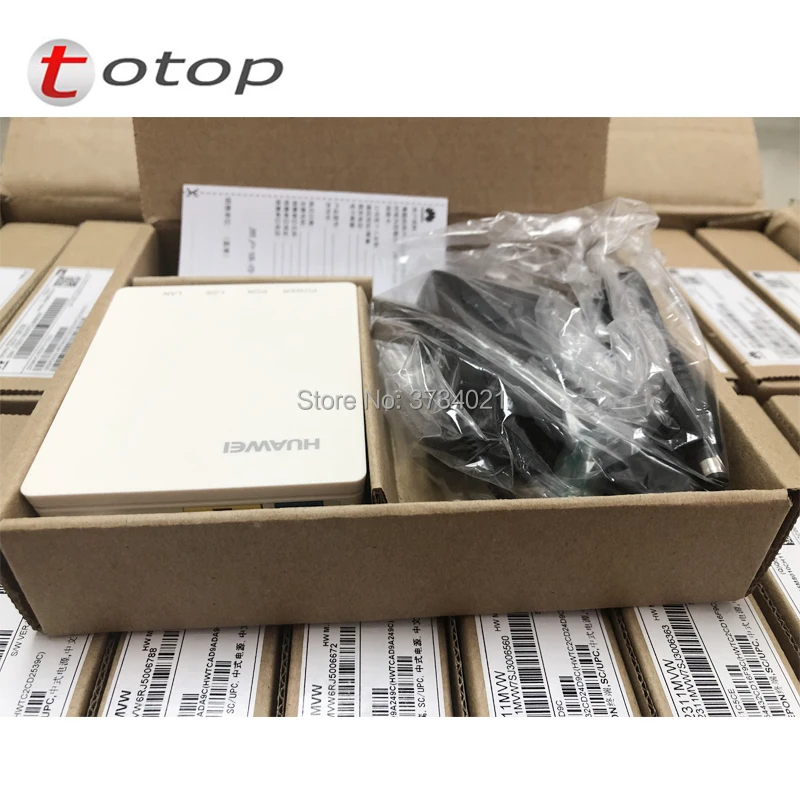 100 шт./лот HG8010H EPON ONU ONT 1GE порт SC UPC интерфейс английская прошивка с одной коробкой и
