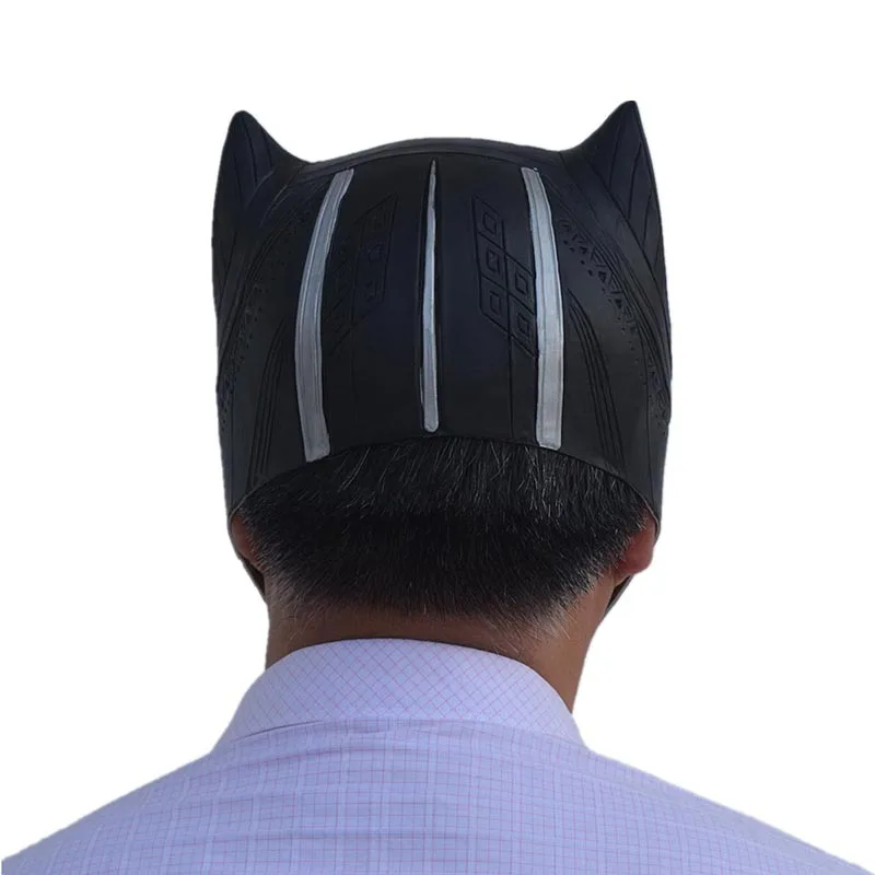 Косплей черная маска Пантеры латекс Капитан Америка 3 гражданская война герой