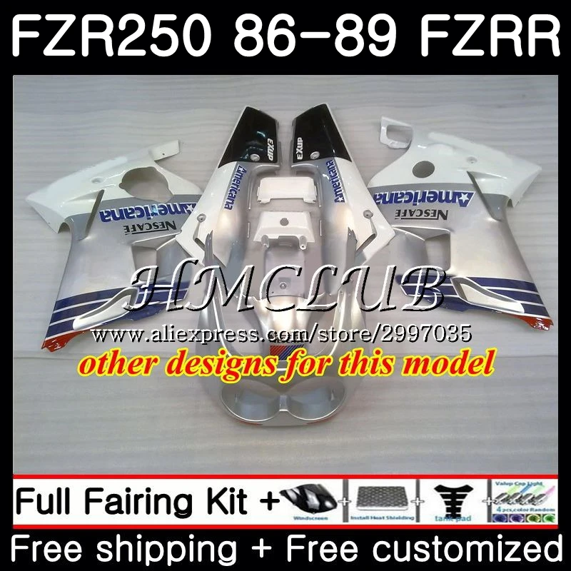 Корпус для YAMAHA FZRR FZR 250R 250 1986 1987 1988 1HC.1 FZR250RR FZR250R FZR-250 FZR250 86 87 88 89 обтекатель красный