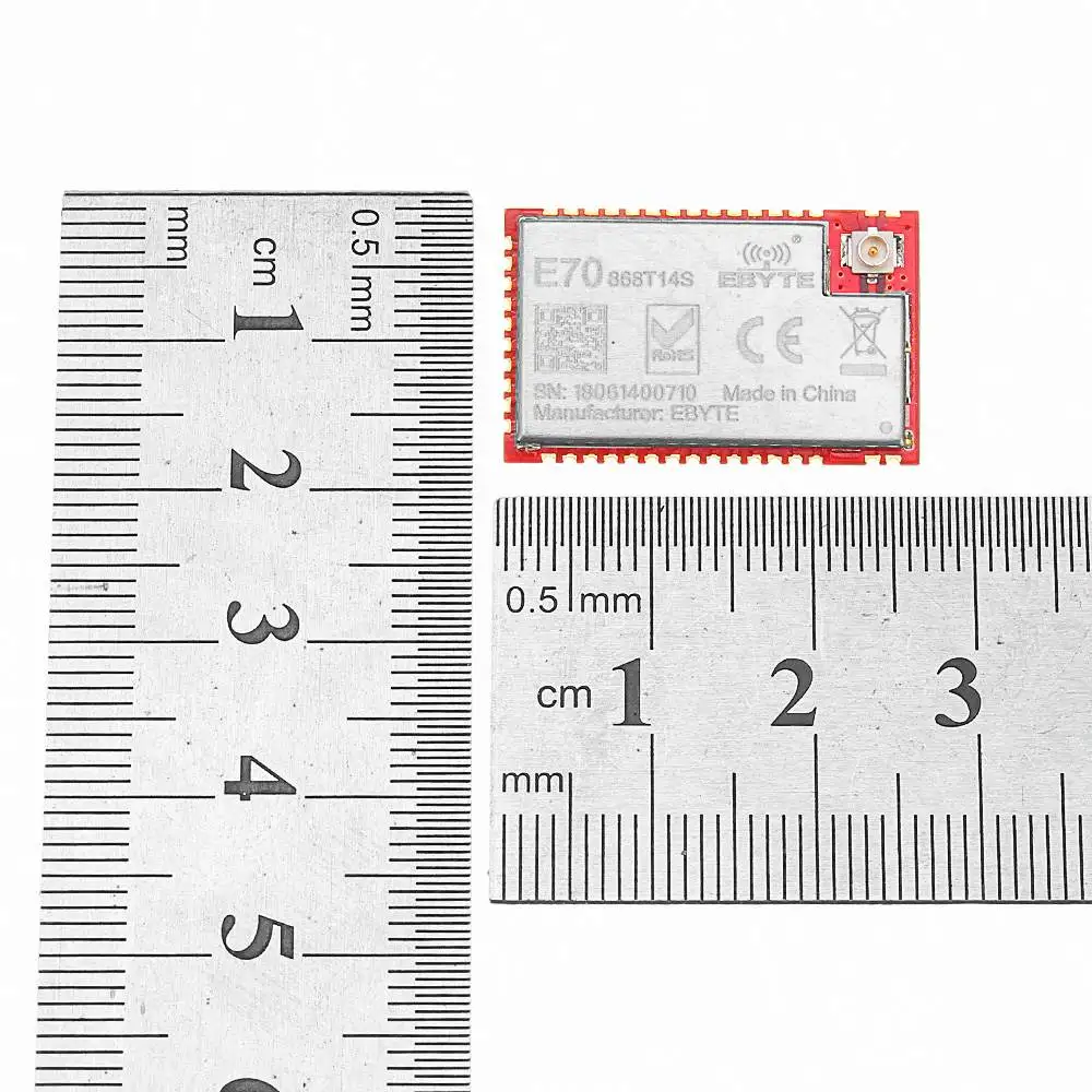 CLAITE CC1310 868 МГц радиочастотный беспроводной модуль E70 868T14S2 IOT 25 МВт трансивер SMD UART