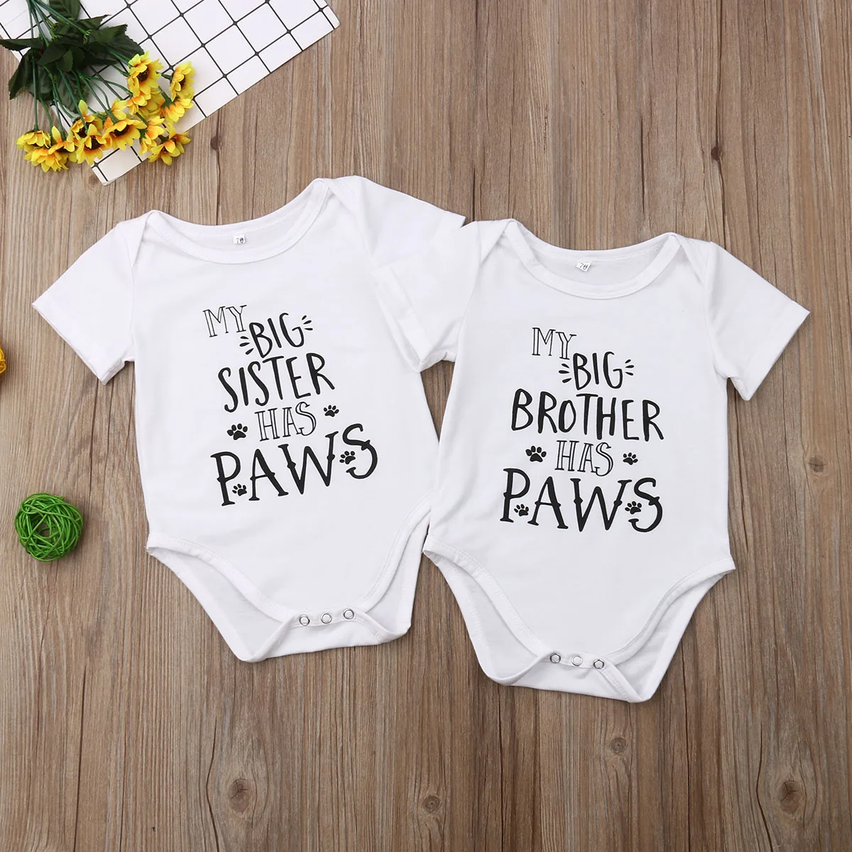 2019 Baby Summer Clothing Cue Infant Boy Girl Bodysuit Letter Print Short Sleeve White Jumpsuit Clothes Match Outfits 0-18M | Детская