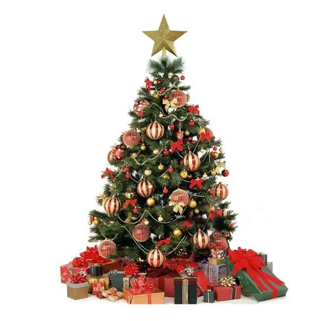 Украшения для рождественской елки декоративные украшения со звездами доступны в