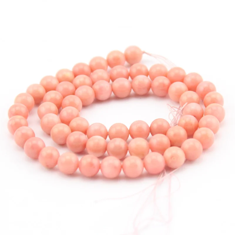 Free Shipping 100% Real Coral 2 14mm Natural Pink Round Loose Gem Gems Jewelry Making Beads 15&quot|bead gown|beaded christian jewelryjewelry cable |