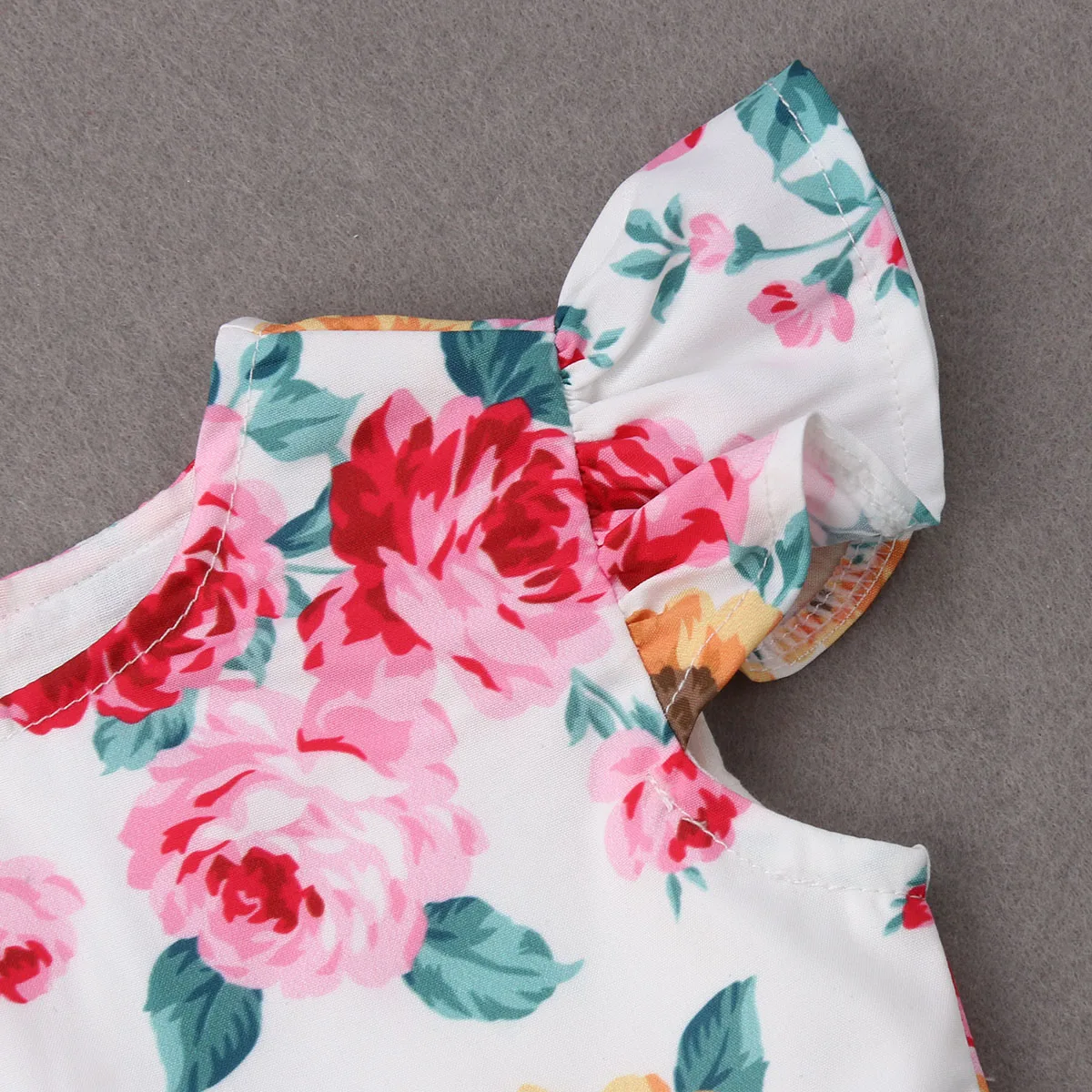 2019 Pudcoco Summer Flower Printed Baby Girls Kids Princess Casual Party Outfit Dresses | Детская одежда и обувь