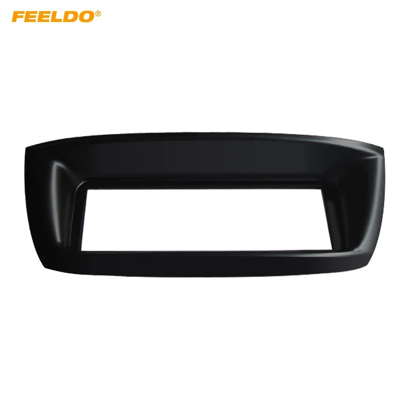 

FEELDO Car 1DIN Stereo DVD Radio Dash Fascia Frame For FIAT Punto Linea 2002 Audio Plate Panel Frame Dashboard Installation Trim