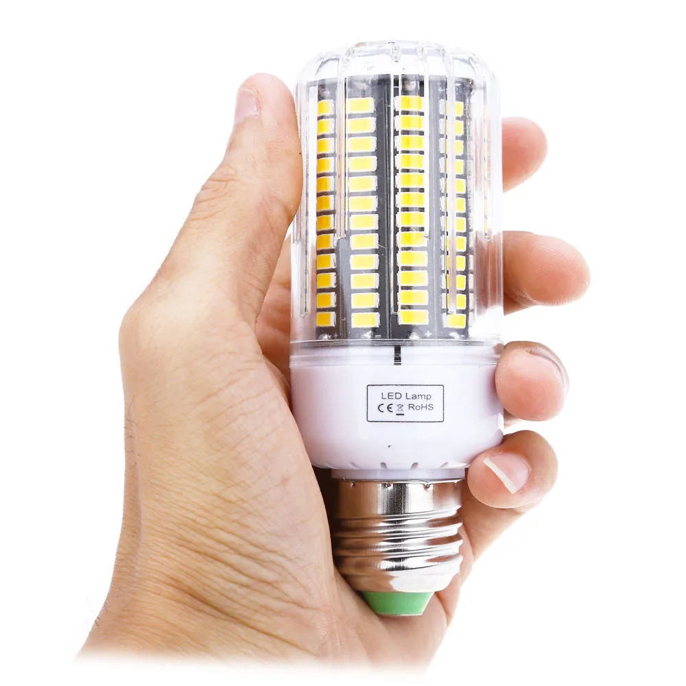 В продаже E27 12 W 110 V SMD 5736 светодиодный кукурузная осветительная лампочка