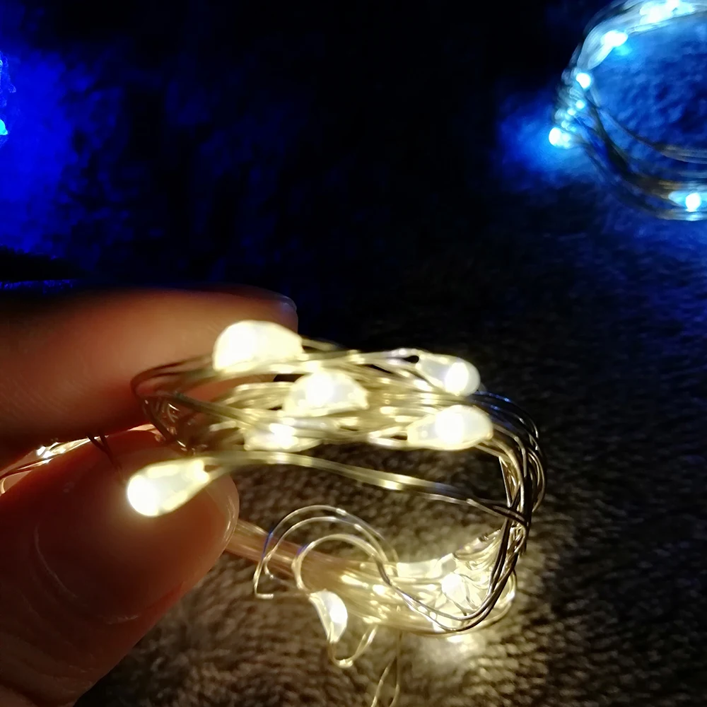 10 м USB гирлянда Рождественская уличная елка 100 светодиодов водонепроницаемая для