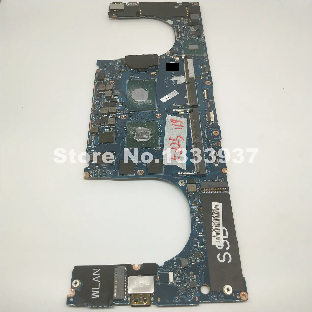 CAM00/01 LA-E331P For DELL XPS 9560 laptop motherboard i7-7700HQ SR32Q GTX 1050 Mainboard