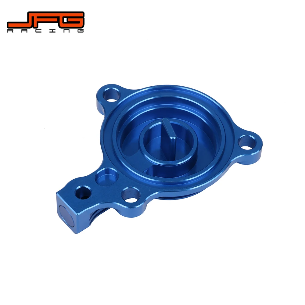 Алюминиевый Масляный фильтр для мотоцикла CNC Крышка YAMAHA WR250F WR450F 03 15 WR250R WR250X 07 17 YZ250F