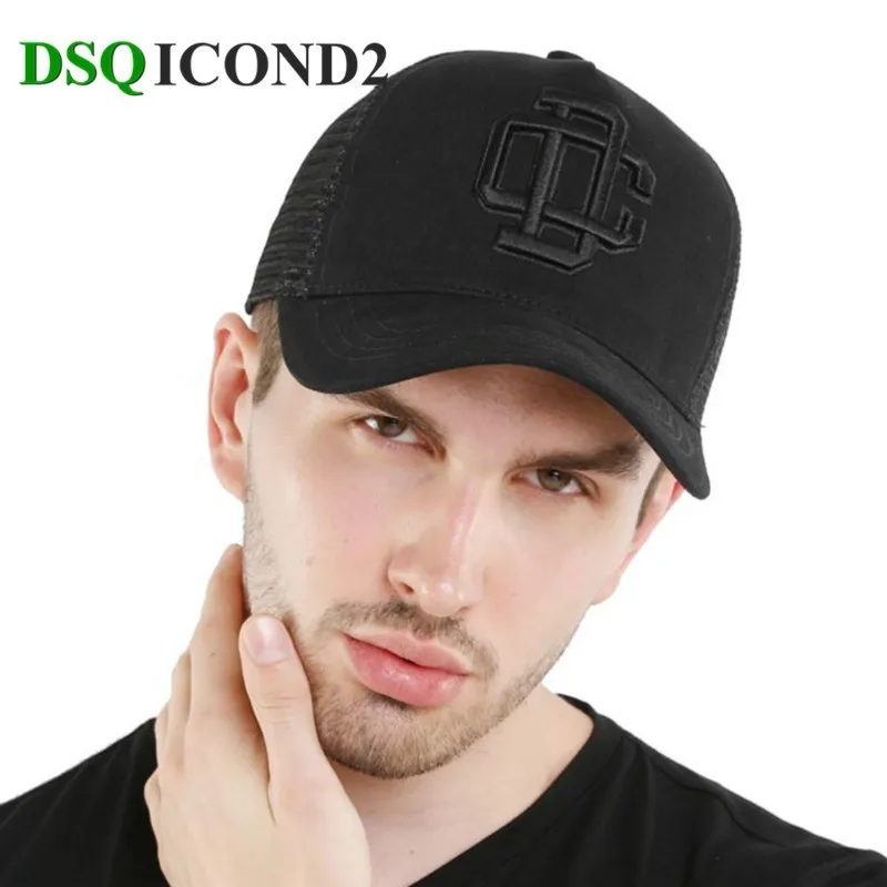 Dsqicond2 летняя сетчатая шляпа DSQ Для мужчин женщин Бейсбол Кепки в стиле хип хоп