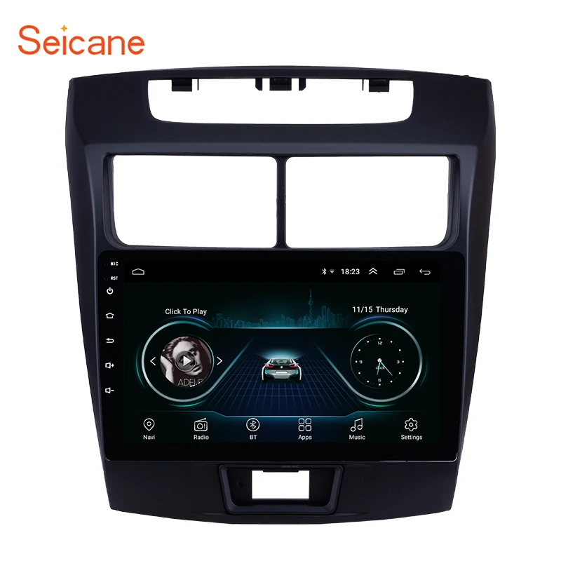 Seicane 2din Android 8 1 автомобильный Радио мультимедийный видео плеер навигация GPS для