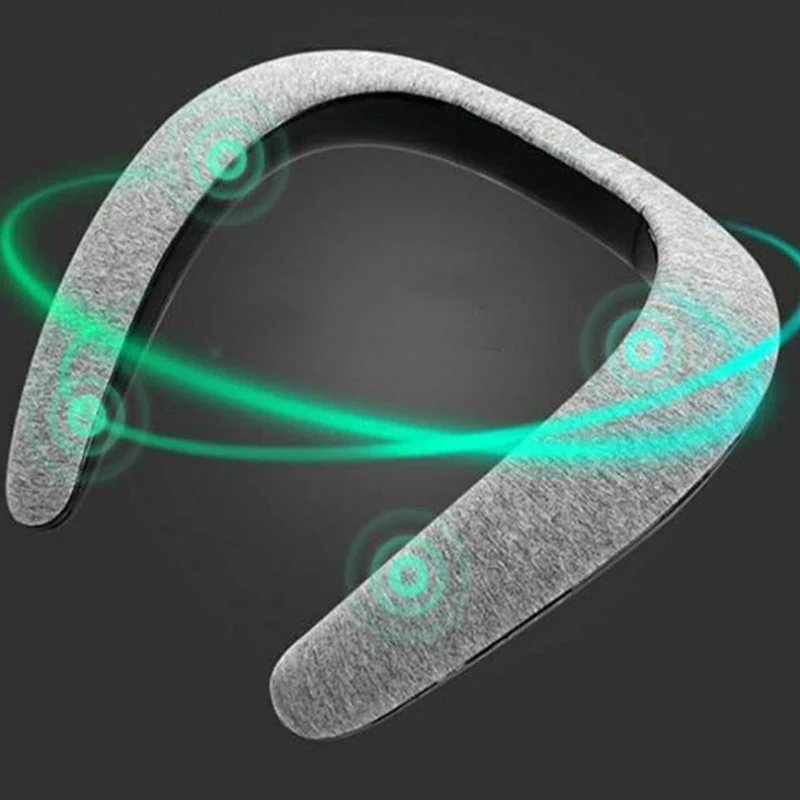 MOCH беспроводной bluetooth динамик носимое кольцо с воротником на шее мини телефон