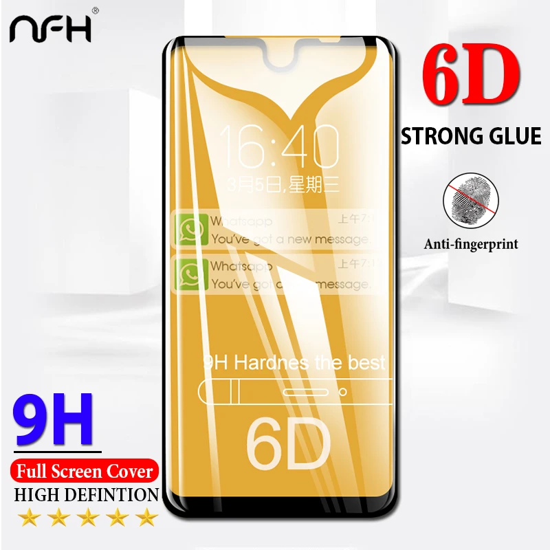 5D стекло для Xiaomi Redmi Note 7 9H улучшенная версия 5 D защита экрана полноразмерная