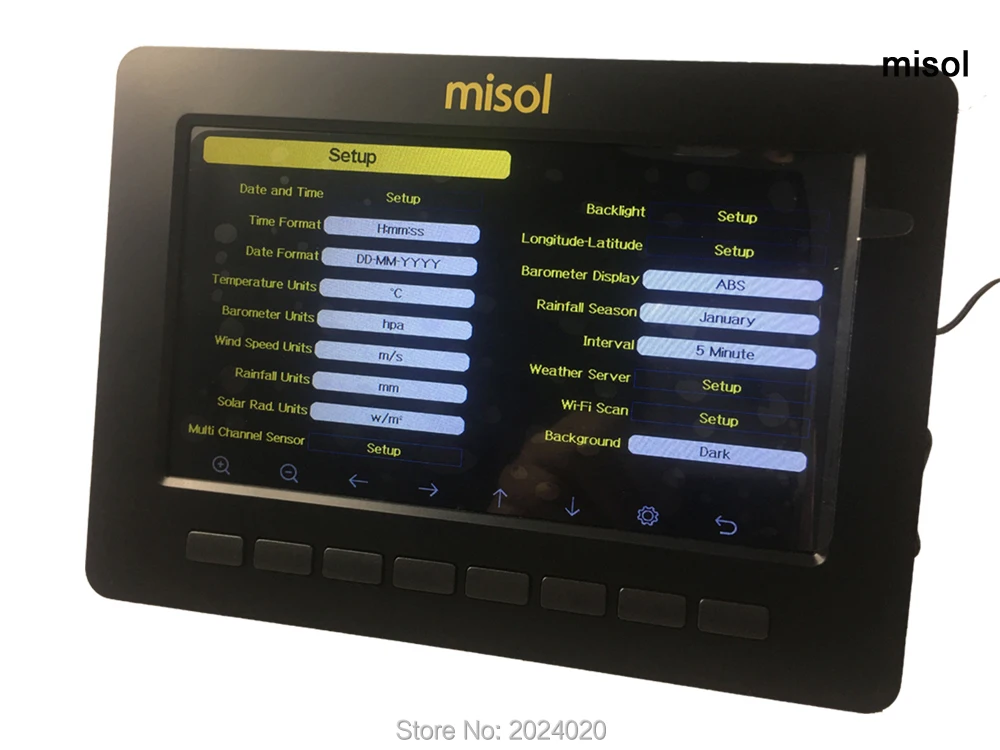 Misol/Беспроводная метеостанция подключение к Wi Fi загрузка данных в сеть