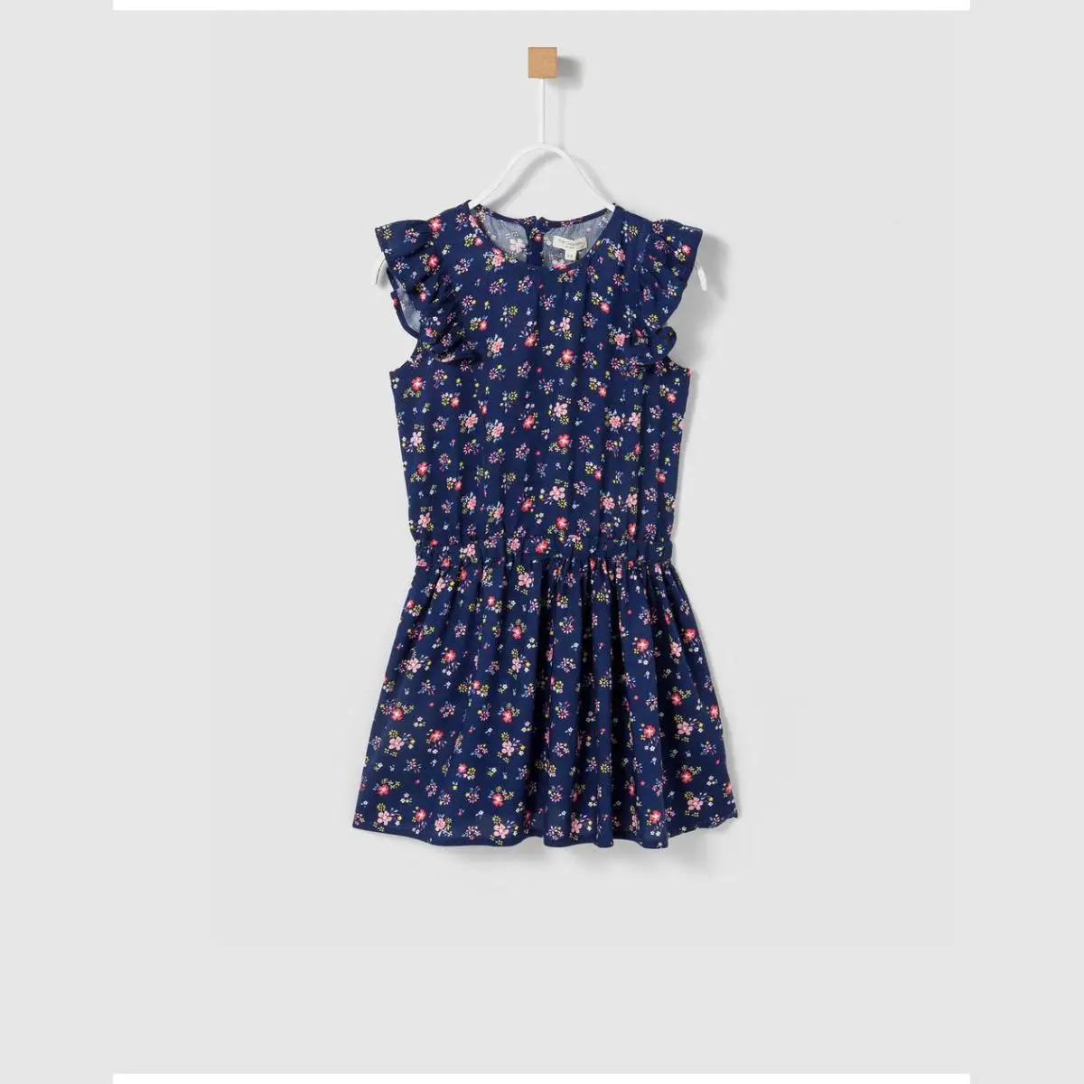 Синий UNIT-NINA-SYNTHETIC-DRESSES-VESTIDO DE NINA | Мать и ребенок