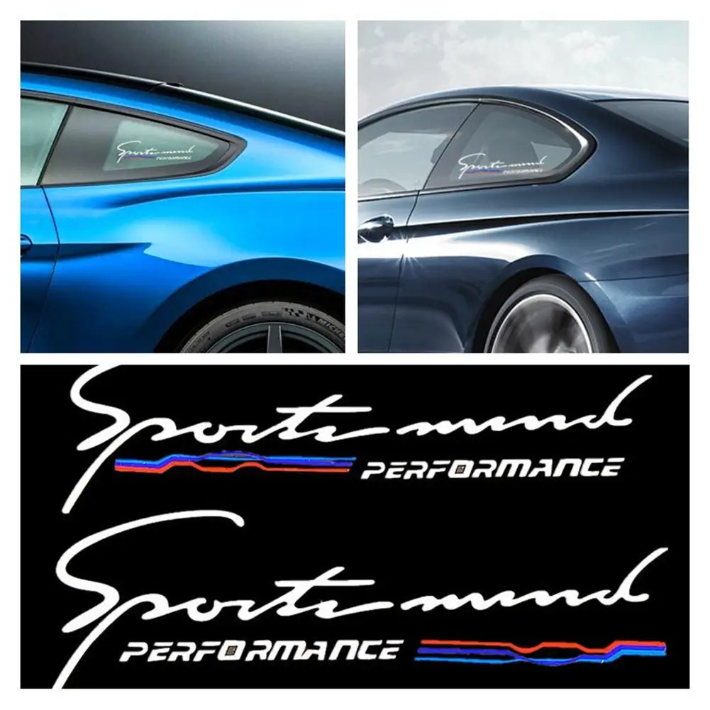 Автомобильные наклейки отражающие лампы брови Спорт Стайлинг украшения для BMW