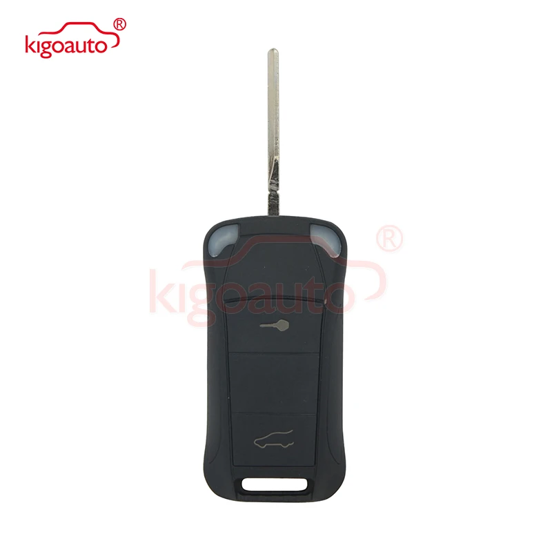 Автомобильный ключ Kigoauto Flip с 2 кнопками 434 МГц для Porsche Cayenne 2003 2004 2005 2006 2007 2008 2009 2010