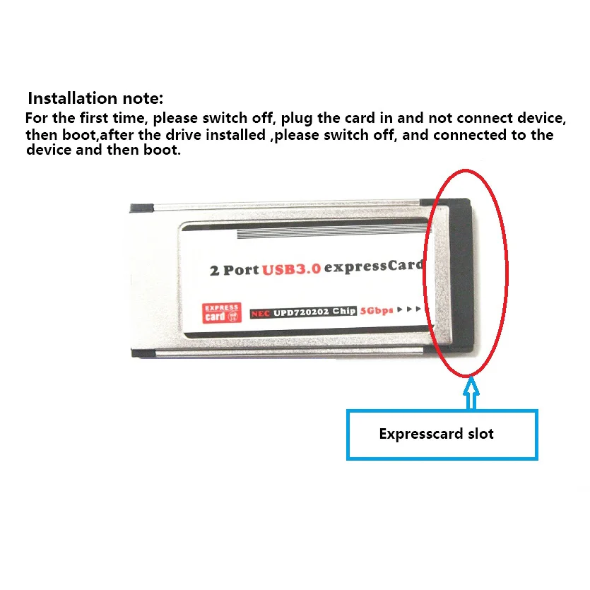 Высоко-Скорость 2 Порты и разъёмы Скрытая внутри USB 3 0 Usb3.0 к Expresscard Express Card 34 мм