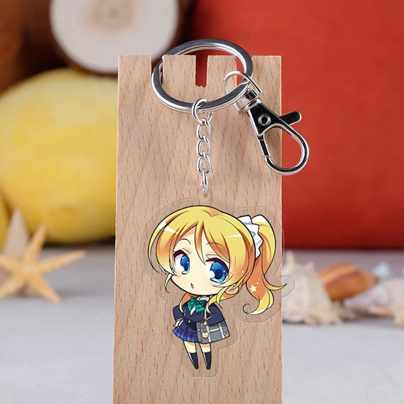 Аниме Love Live косплей брелок японский мультяшный рисунок акриловый автомобильный