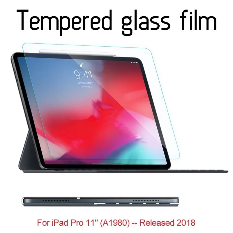 Пленка из закаленного стекла для Apple iPad Pro 11 дюймов 2018 релиз (a80) защита экрана