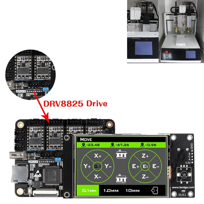 Новый ARM 32 бит материнская плата управления Лер ж/3 5 &quotсенсорный экран для 3d
