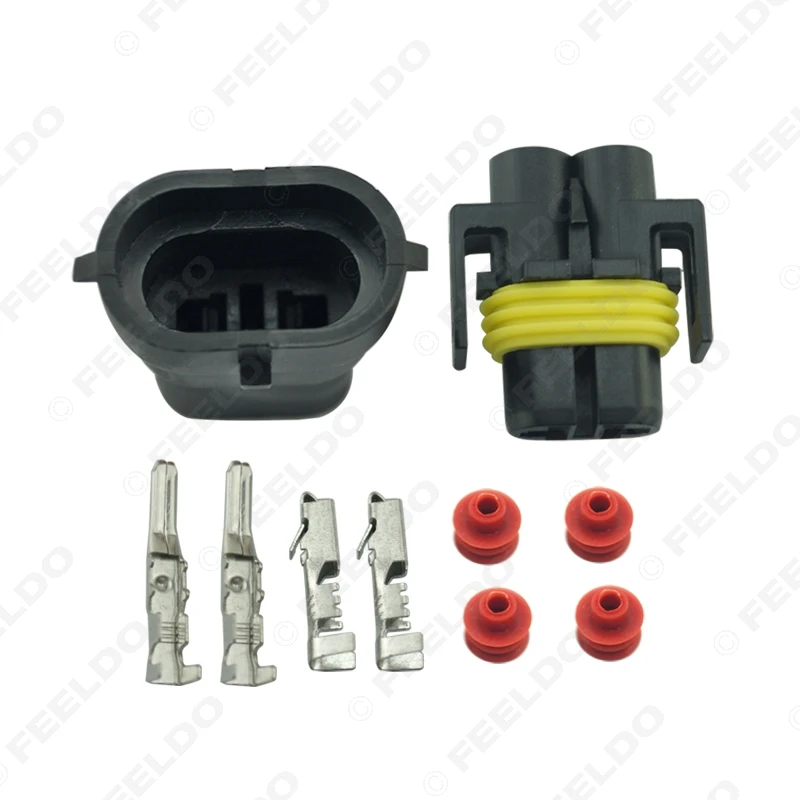 FEELDO 10 компл. Автомобиль Мотоцикл H8/H9/H11/880/881 водонепроницаемый DIY мужской женский