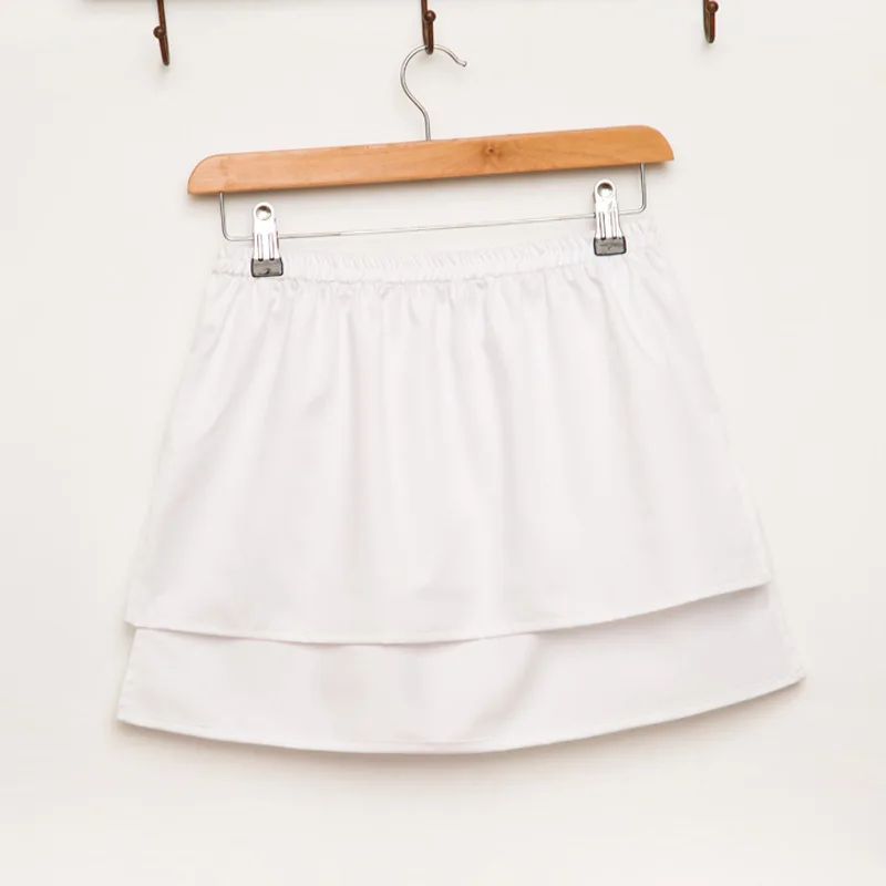 Новинка весны 2019 Женская юбка рубашка с имитацией под горло полубоди высоким