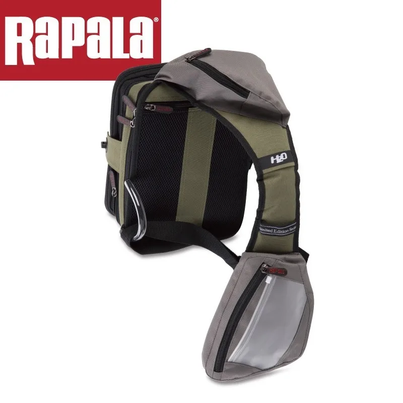 Сумка слинг Rapala Pro 46034 1 для рыбалки с карманами|Сумки рыбалки| |