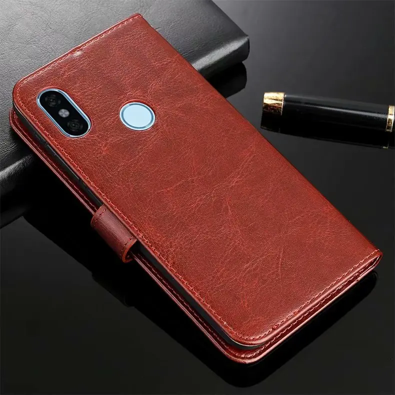 Luxury Flip Wallet Leather Case For Xiaomi Mi Max 3 8 SE 6X 5X A1 A2 Lite On Redmi 6A S2 Note 5 5A 6 Pro Plus Pocophone F1 | Мобильные