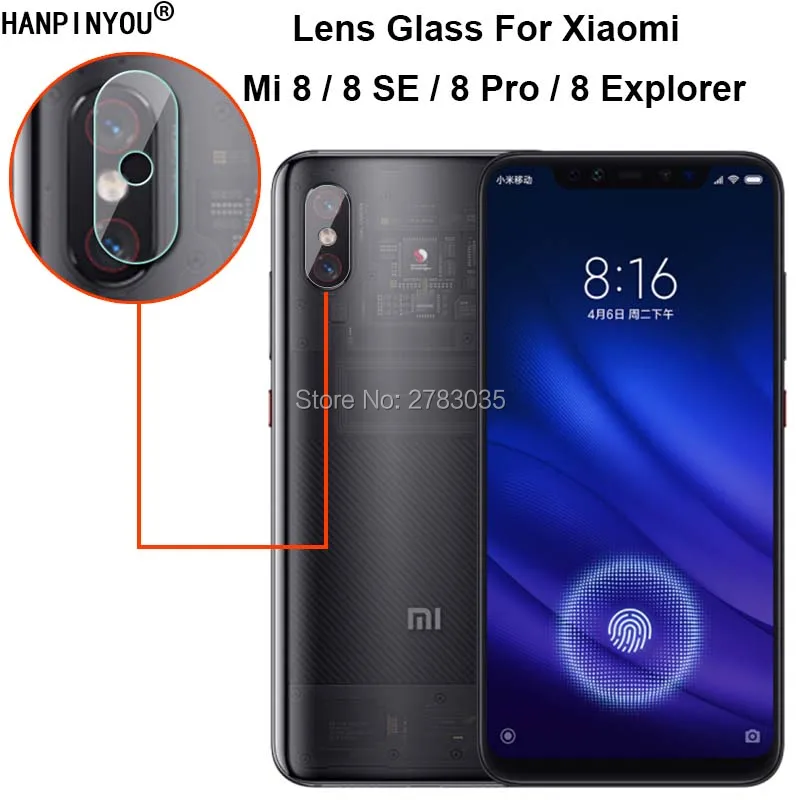 Для Xiaomi Mi 8 Mi8 / SE Pro Explorer прозрачная ультратонкая Защитная пленка для объектива