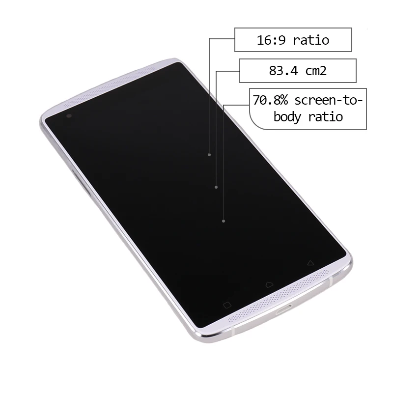Для Lenovo Vibe X3 LCD Lemon X3c50 X3c70 дисплей сенсорный экран дигитайзер + рамка в сборе Pantalla