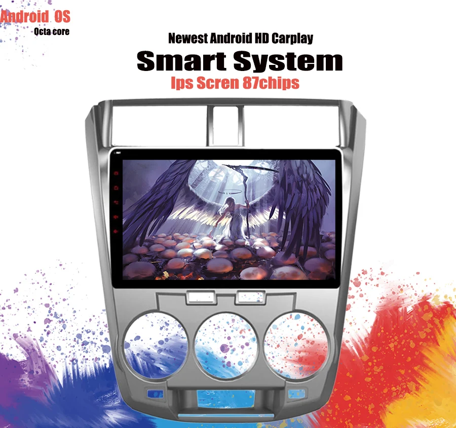 Экран 10 2 дюйма 6 ГБ ОЗУ Android 0 автомобильный DVD плеер система GPS навигации медиа