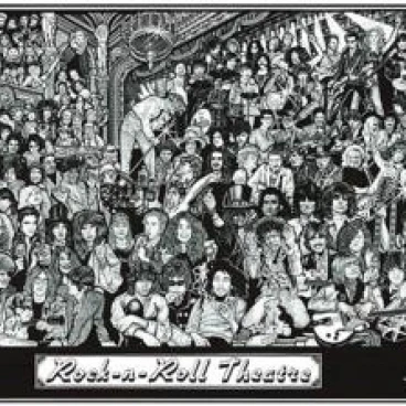 Рок н ролл ламинированный плакат Tom Masse (22X32)|Таблички и знаки| |