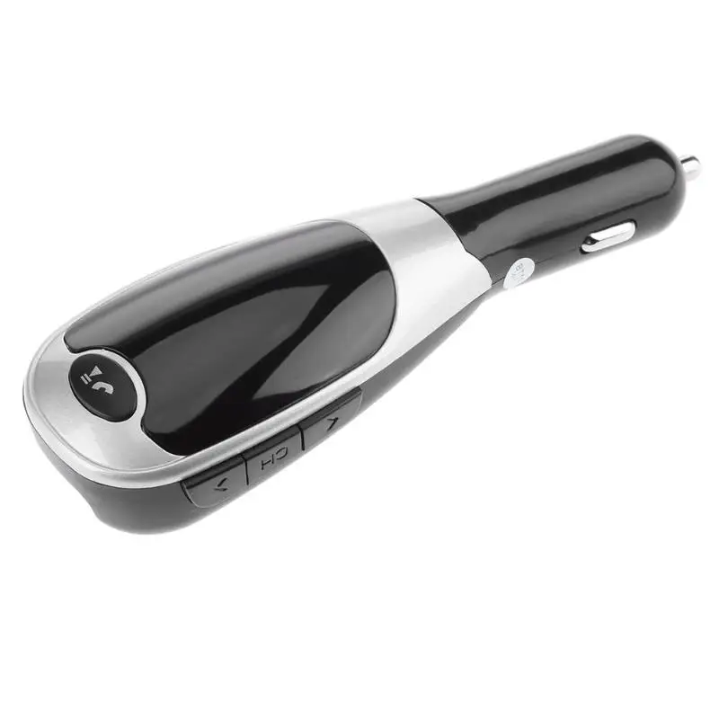Bluetooth V3.0 EDR Handsfree автомобильный комплект Беспроводной Handfree FM передатчик с USB