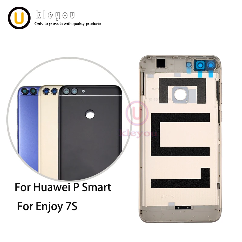 Для huawei P Smart задняя крышка батарейного отсека дверь корпус чехол для Enjoy 7 S