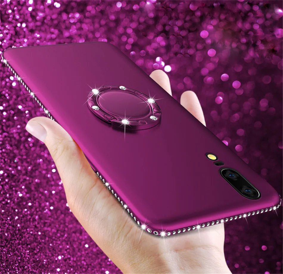 Алмазные чехлы для телефонов Huawei Y9 2019 Nova 2 3E P Smart P20 P30 Plus P8 P9 Lite чехол Honor 10 9 8 Mate 20 с