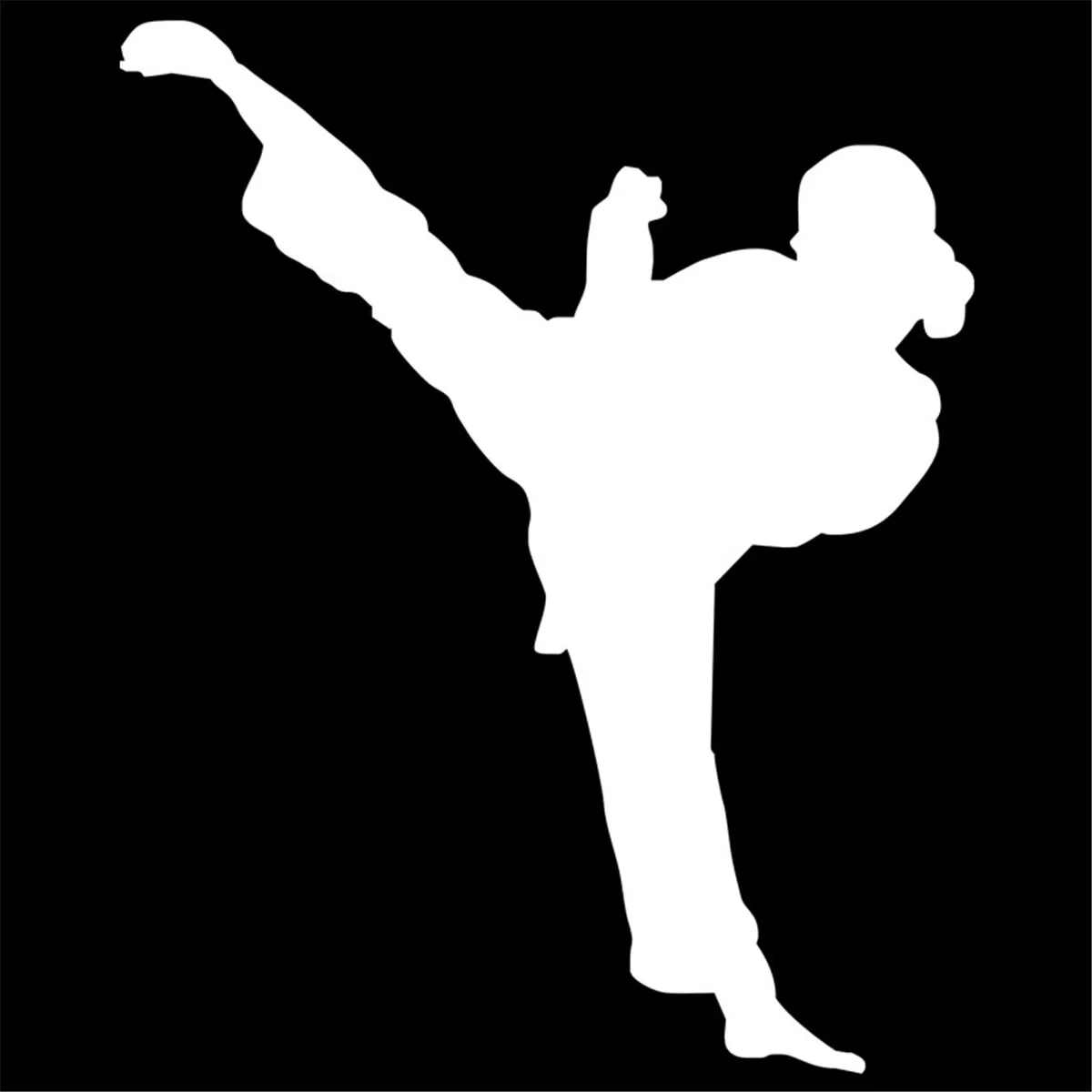 Chinese Kung Fu Master Legend Women Karate Taekwondo Sign Wall Home Glass Window Laptop Decal Vinyl Stickers | Автомобили и