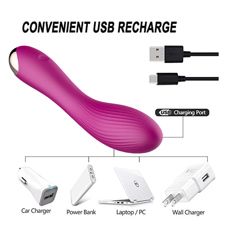 20 скоростей USB зарядка Телефон вибратор для женщин точки g взрослые секс игрушки