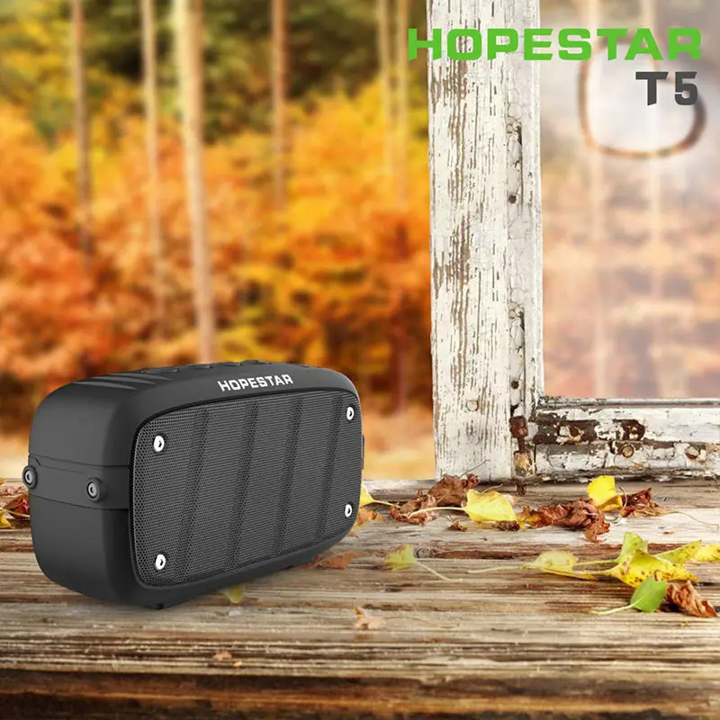HOPESTAR T5 открытый портативный Bluetooth динамик беспроводной мини Водонепроницаемый
