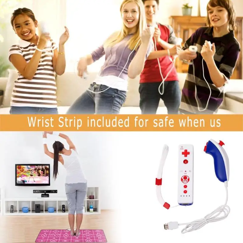 Беспроводной пульт дистанционного управления для Nintendo Wii Nunchuck джойстик