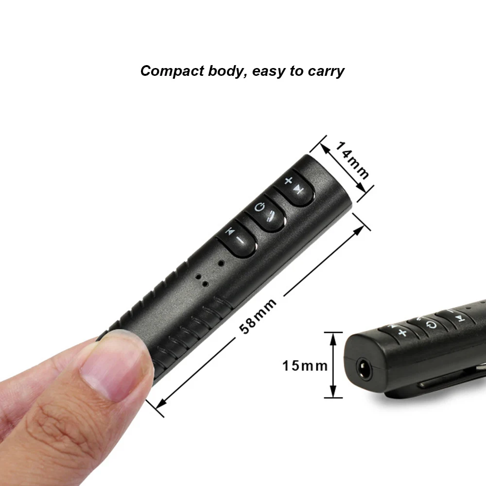 Bluetooth Audio Receiver 3.5mm Wireless BT Stereo Music Adapter for Car Speaker | Электроника
