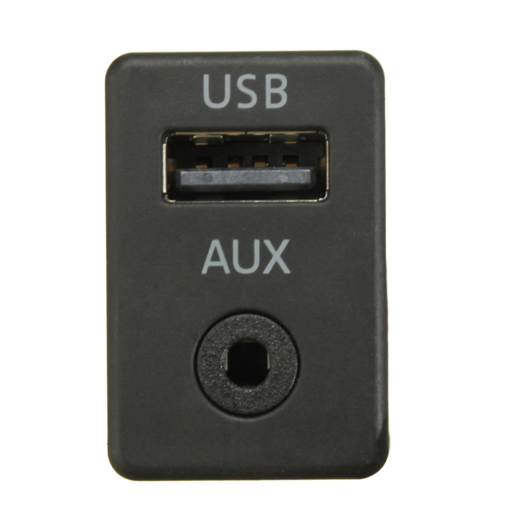 USB Aux In переключатель резьбой раструбного соединения для аудио провод Кабель