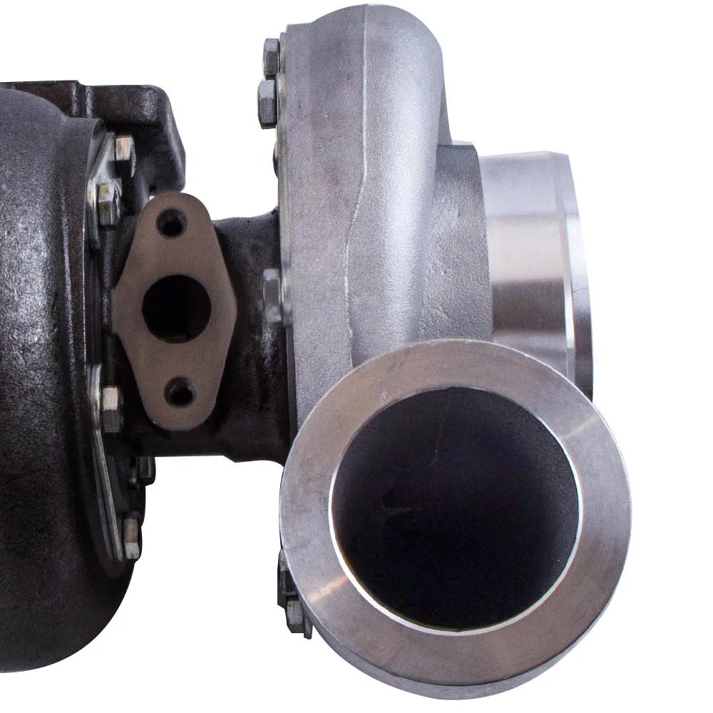 GT45 V-Band 1,05 A/R 98 мм огромный 600+ hp Boost Turbo универсальный+ подача масла+ сливная линия расточительного турбонагнетателя турбины
