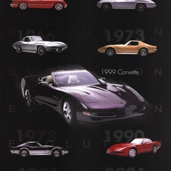 Постер Evolution Corvette (24X36)|Таблички и знаки| |