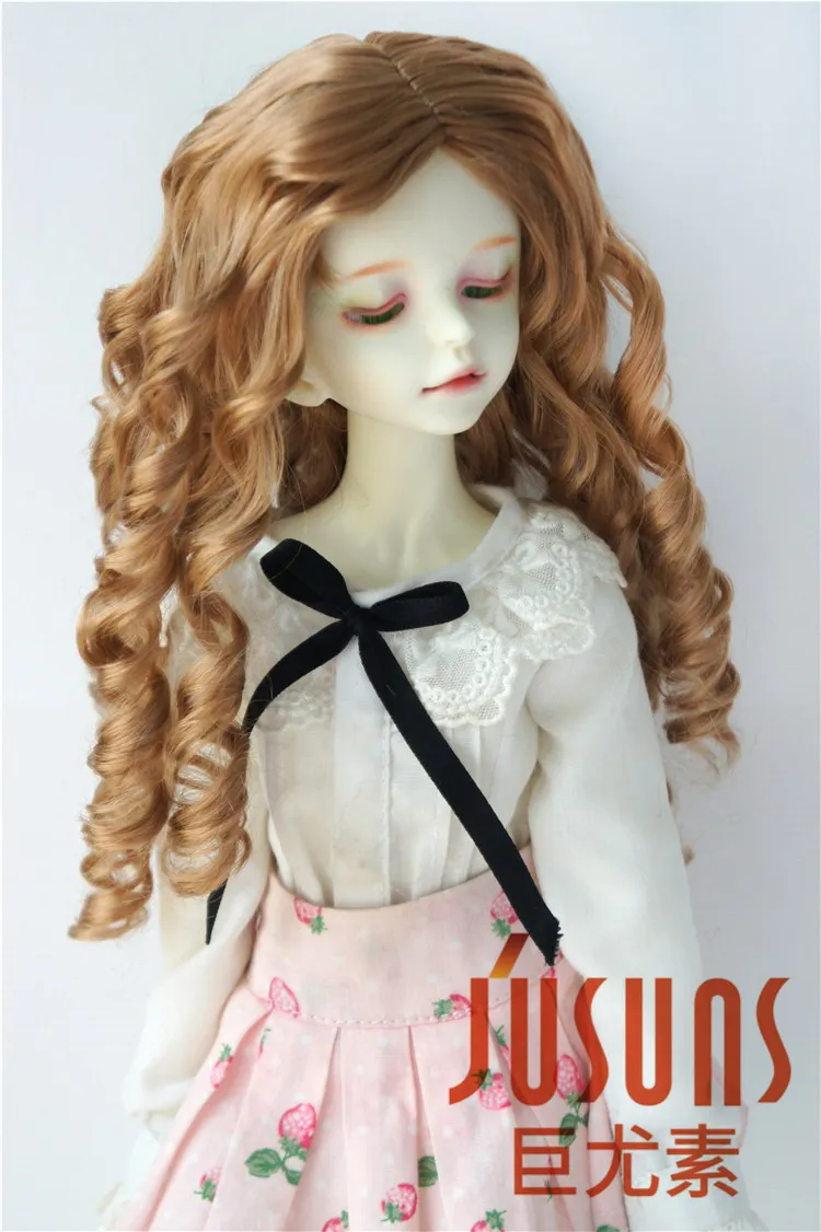 JD285 1/8 16 1/4 Мода длинная волна Нобелевская принцесса BJD парик Размер 5 6 дюймов 7 и 8