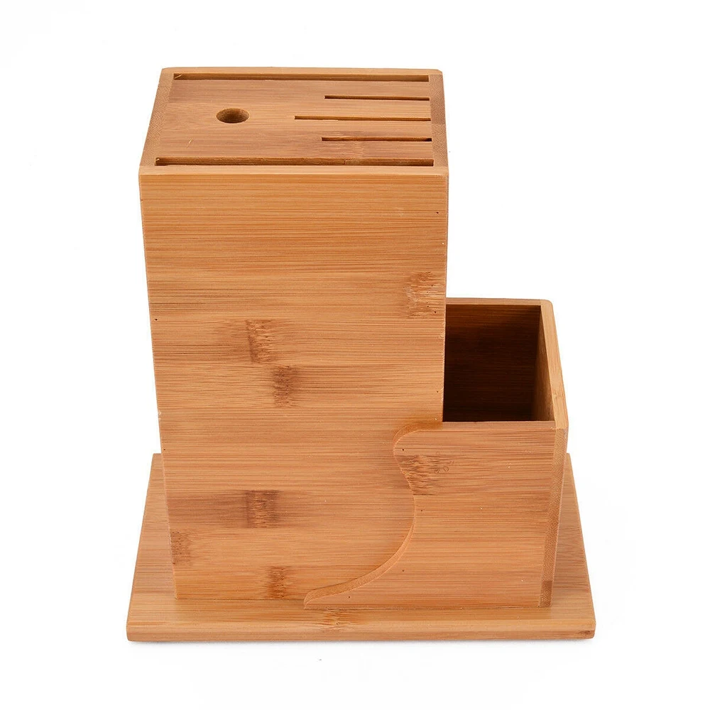 Многофункциональный инструмент для хранения ножей Bamboo Block 6 Слот Органайзер
